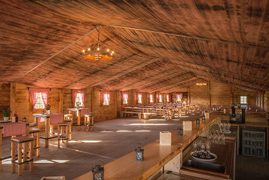 Die Alm Innenansicht