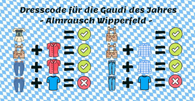 Dresscode Wipperfelder Wiesn